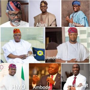 Pictorial of possible Lagos State governorship candidates