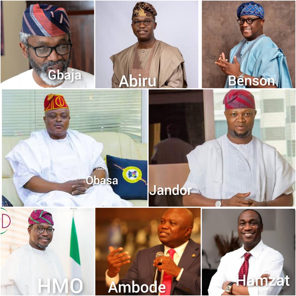 Pictorial of possible Lagos State governorship candidates