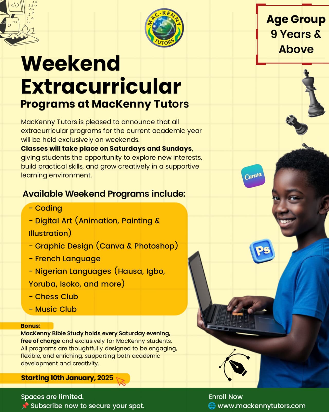 mackennytutors advert