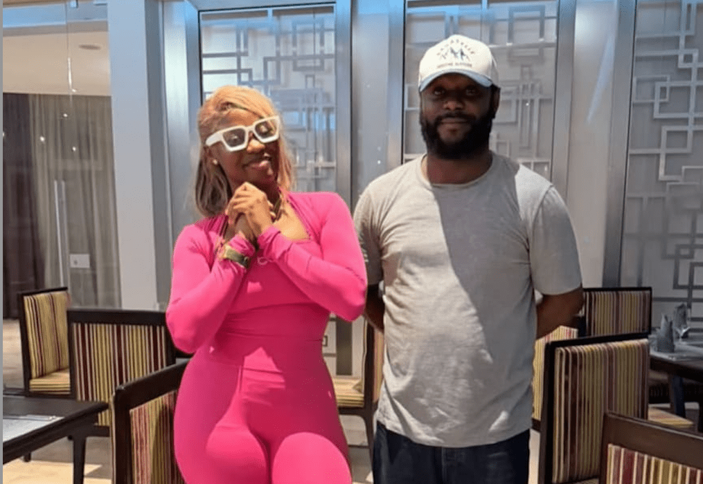 King Mitchy with Seyi Tinubu