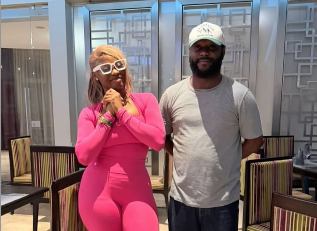 King Mitchy with Seyi Tinubu