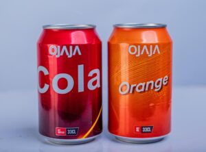 Ojaja Cola and Ojaja Orange drinks