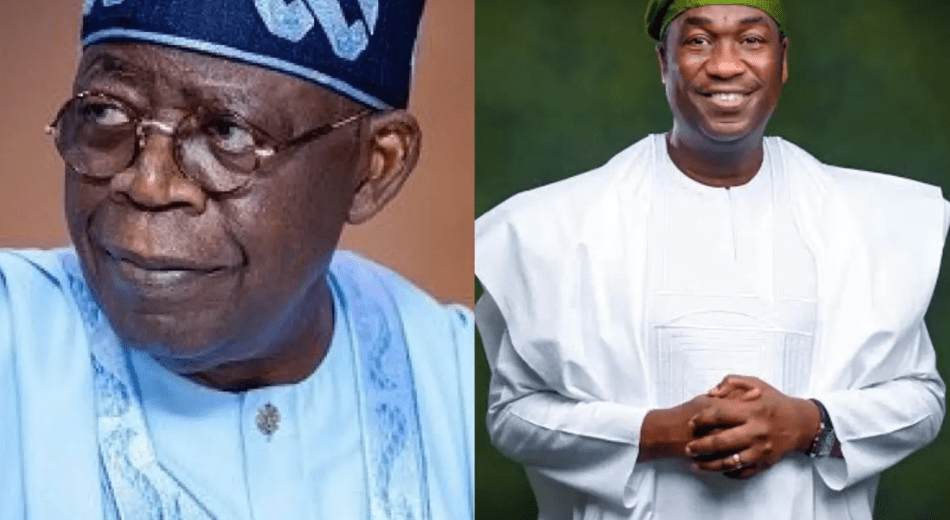 Asiwaju Bola Ahmed Tinubu and Obafemi Hamzat