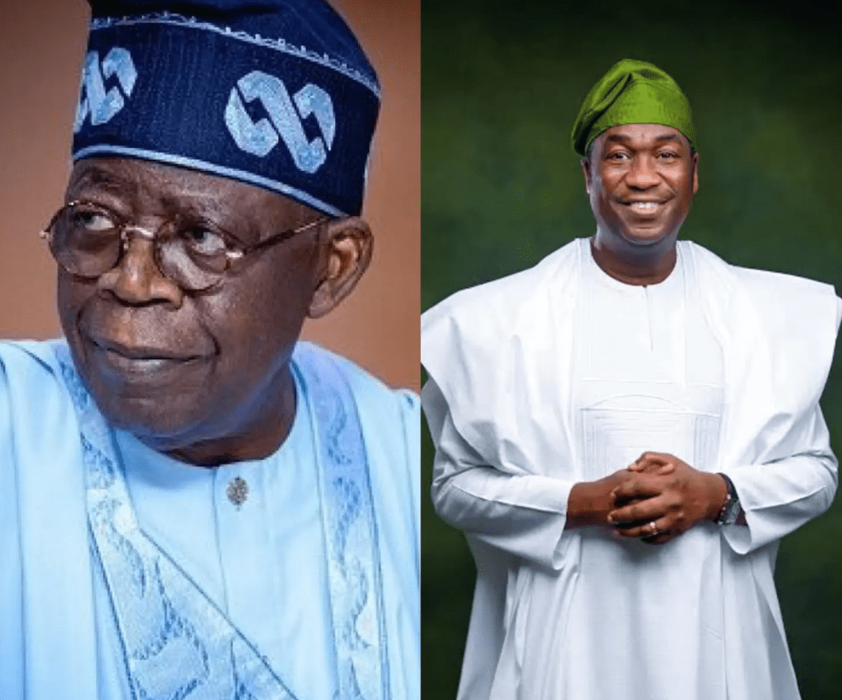 Asiwaju Bola Ahmed Tinubu and Obafemi Hamzat