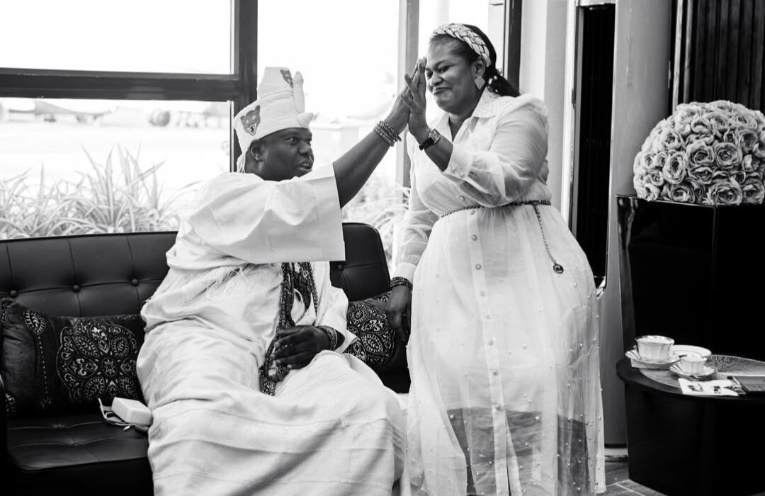 Ooni-Orisa and wife welcomes a baby boy