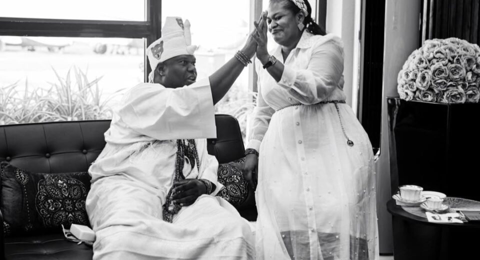 Ooni-Orisa and wife welcomes a baby boy