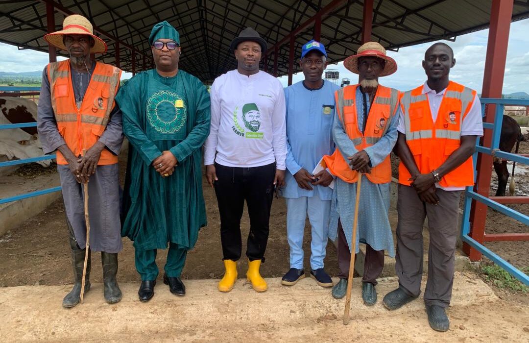 Adron Homes visit to Niger Foods Breeding and Feedlot Center
