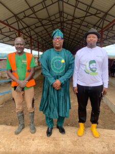 Adron Homes visit to Niger Foods Breeding and Feedlot Center