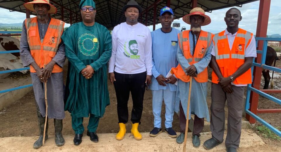 Adron Homes visit to Niger Foods Breeding and Feedlot Center