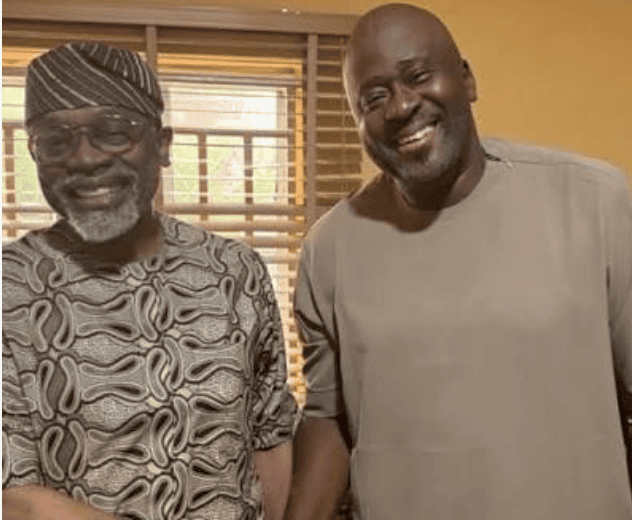 Hon. Desmond and Femi Gbajabiamila